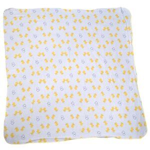 Simple Joys Carter's Baby Blanket Flannel Yellow Ducks Receiving Swaddle 27"×27"